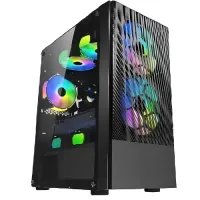 Xtreme XJOGOS M300BK RGB Mid Tower ATX Gaming Casing